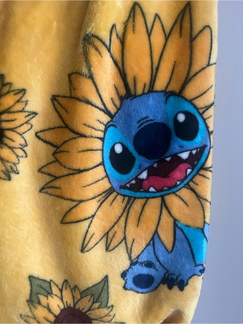 Stitch Sunflower Throw